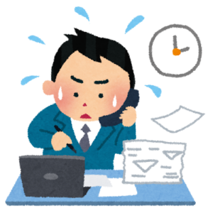 Busy man